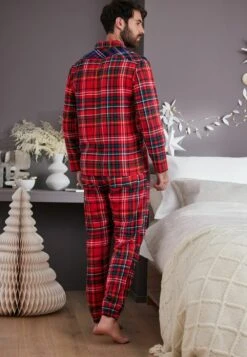 Next MATCHING FAMILY CHRISTMAS CHECK STANDARD - Nachtwäsche Hose - Red -Herrenbekleidung ffd8cfbd55a64156aaeb5d5c294e3300 1